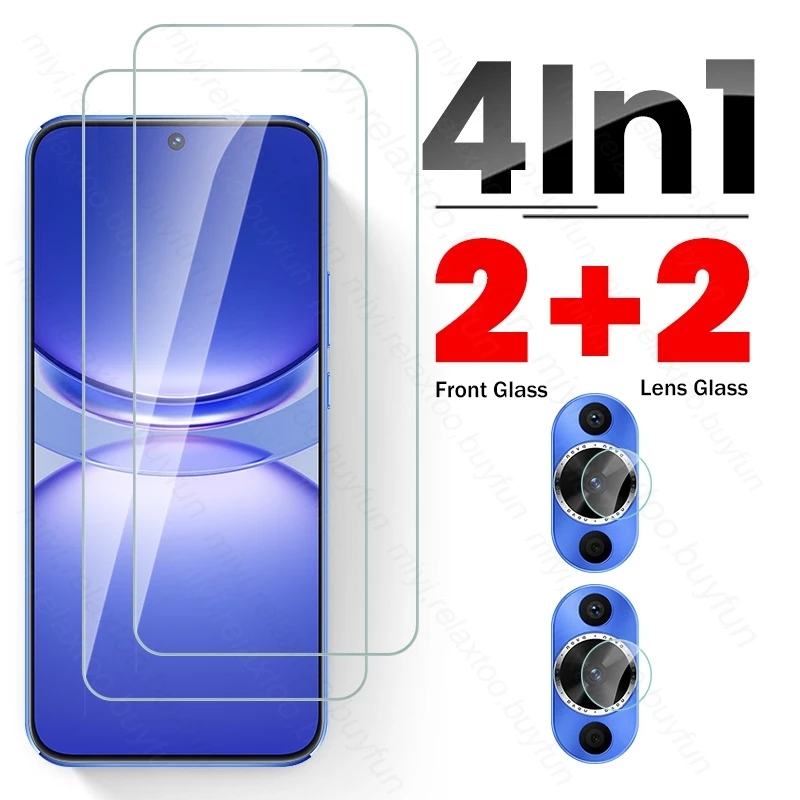 4To1 Tempered Glass Screen Protector Case For Huawei nova 12s 4G Lens Protective Glass Hauwei nova12s nova12i nova12se 12i 12 se