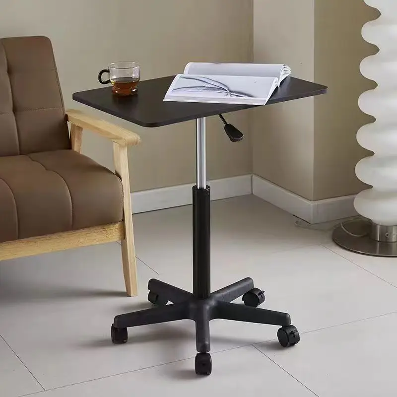 New Removable Lifting Table Sofa Bedside Table Mobile Computer Desk Writing Desk Standing Workbench