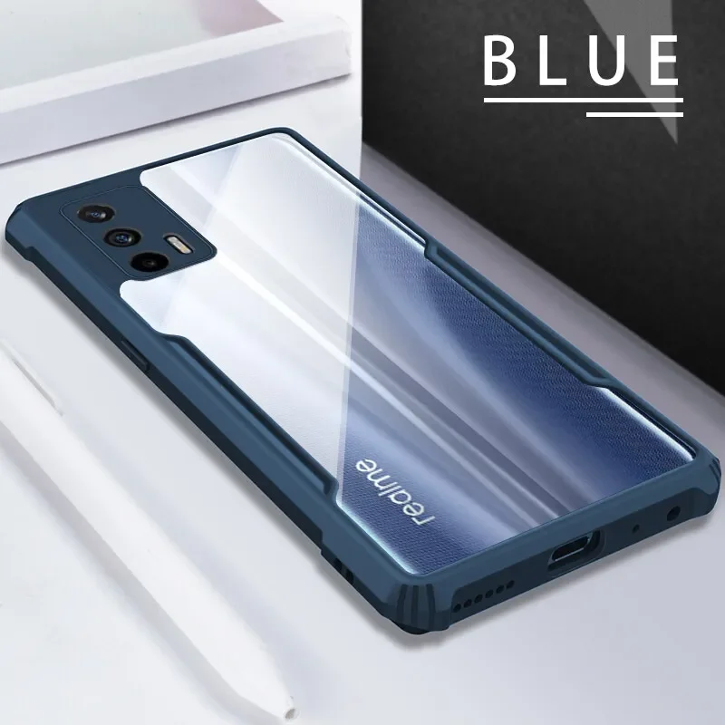 GZUSS-funda delgada para teléfono móvil, carcasa de versión Global para Realme GT NEO 5G Q3 PRO GT NEO2T X7 Max, protección de cámara, agujero pequeño