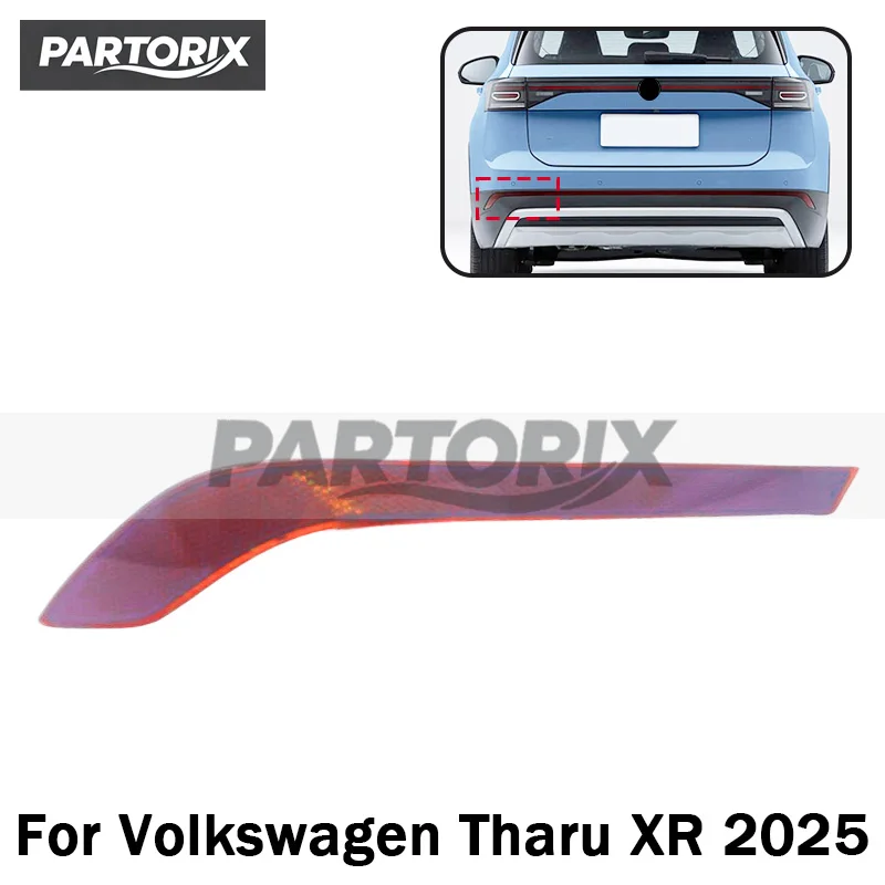 フォルクスワーゲン-タル-xr-2025用-リアバンパーライト-リフレクター-ストップライト-リアフォグライト-フォグランプ