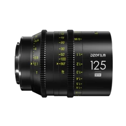 DZOFILM Vespid Prime 125mm T2.1 Cinema Lens for Full-Frame Vista Vision Camera, PL-Mount