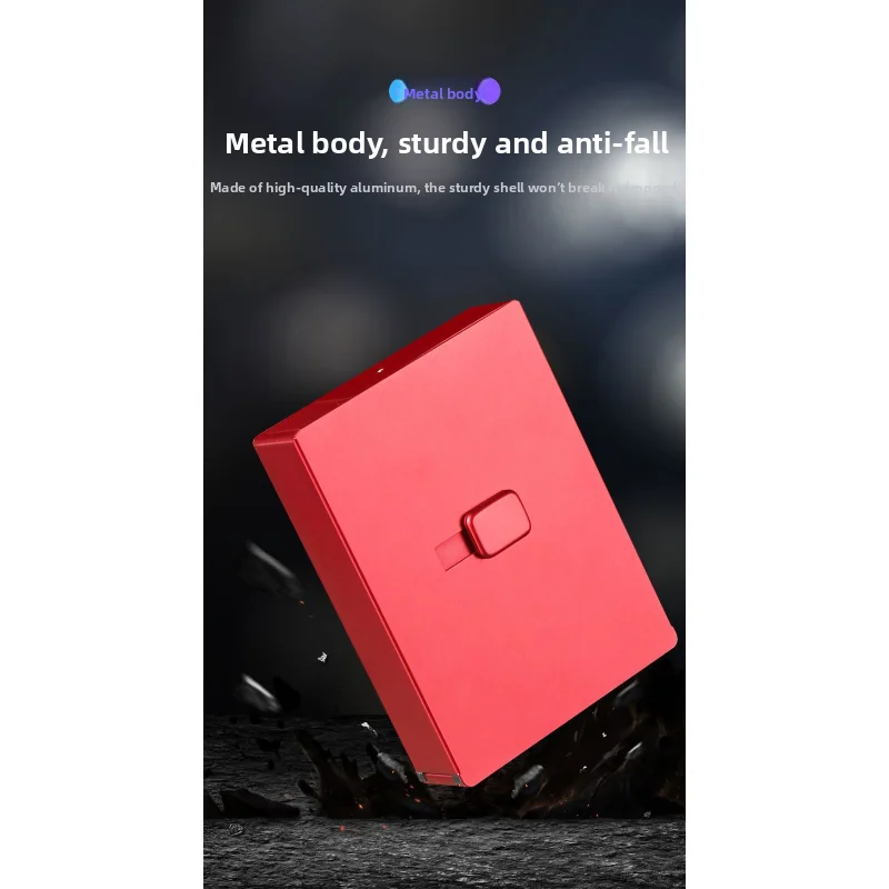 

Personalized Matte Aluminum Alloy Cigarette Box Can Hold 20 Cigarettes Magnetic Lid Flip Top Gift For Dad Party Gift Christmas G