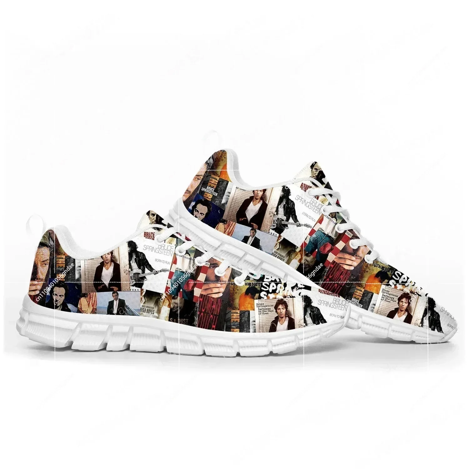 

Спортивная обувь Born To Run для мужчин и женщин, кроссовки Bruce Springsteen, повседневная обувь для пар на заказ