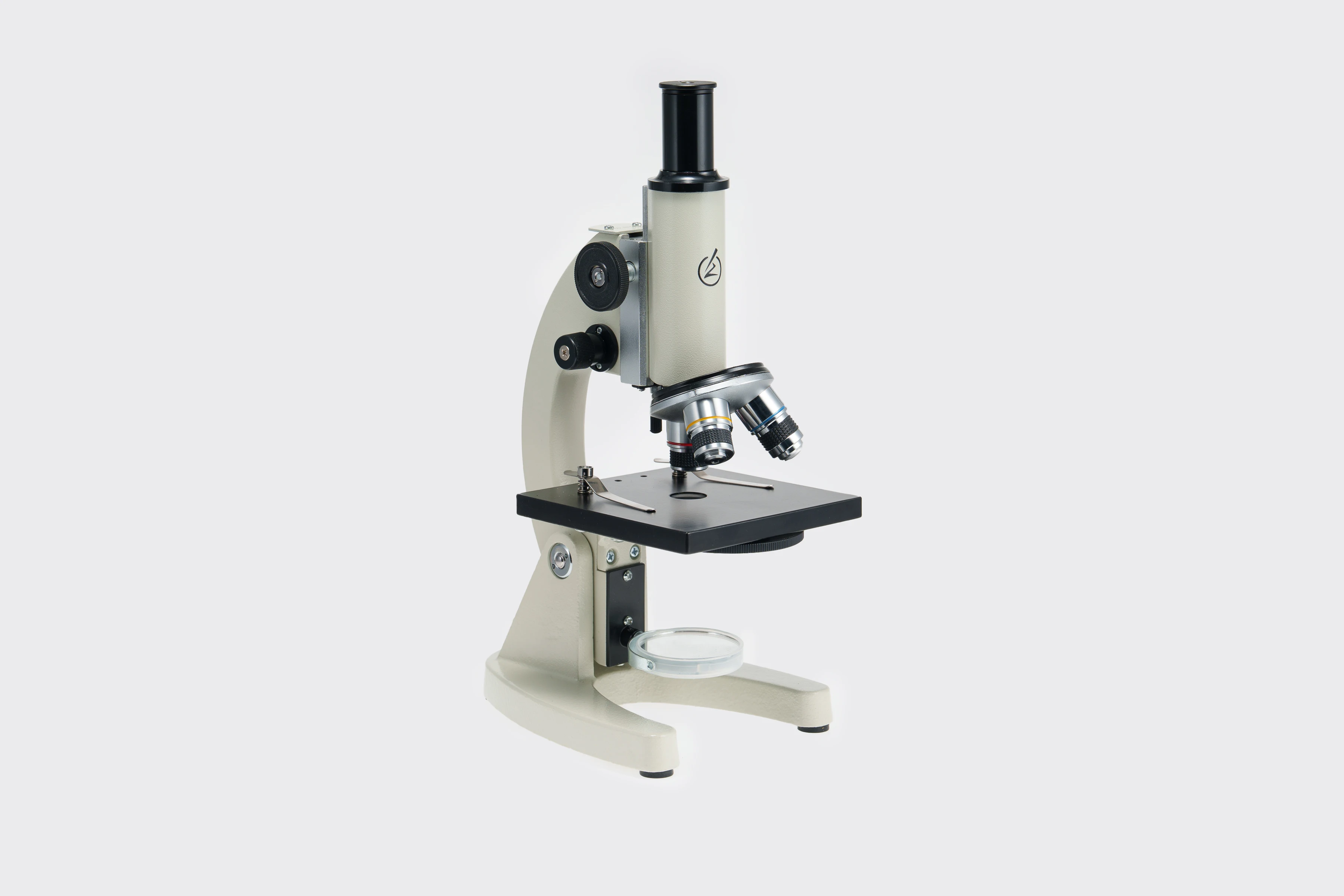 Laboratory Digital Optics Microscope with LED Light Source Biological LCD Screen for Student School Labs