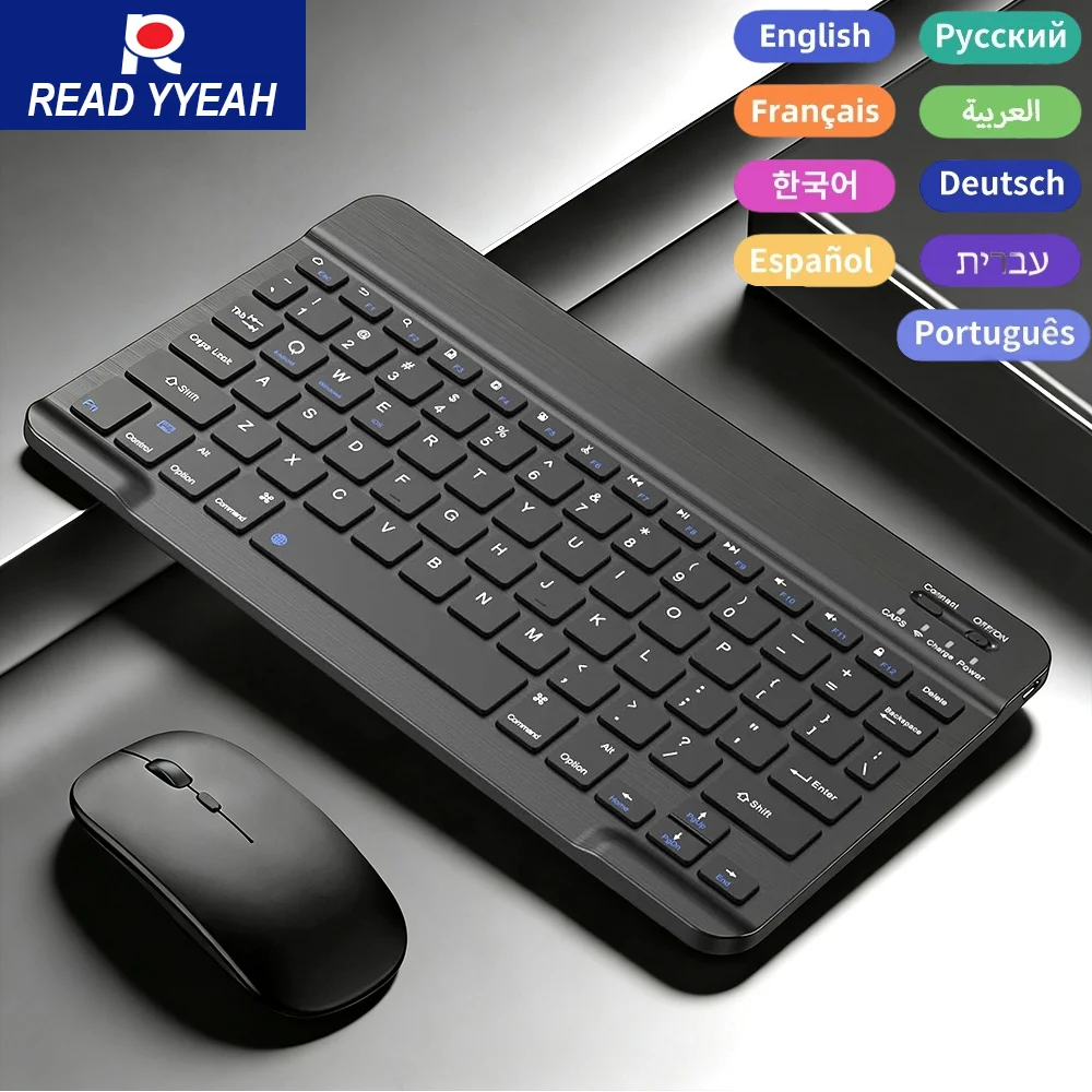 

New Touch Keyboard And Mouse For Xiaomi Android IOS Windows Wireless Keyboard Multilingual Ipad Keyboard Long Standby Keyboard