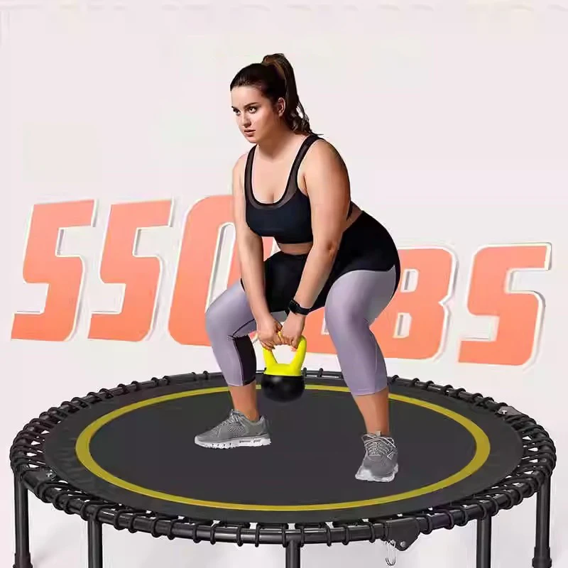 Space Saving Foldable Trampoline Safe Bounce Indoor Child Adult Bedroom Gear 2026