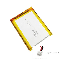 Rechargeable 3.7V 5000Mah 115570 Li-Polymer Li Battery 2.0 JST 2Pin Fit For  GPS WATCH MP4 MP3 DVD MOBILE CHARGING POWER