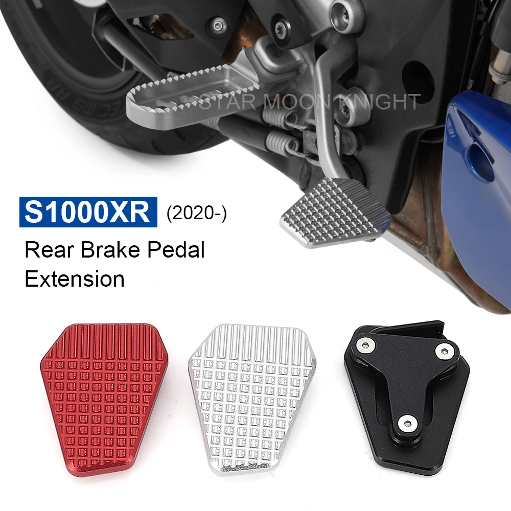 Motorcycle Brake Lever Extension Pedal Step Tip Plate Enlarge Extender For BMW S1000XR S 1000 XR S1000 XR 2020 2021 Accessories