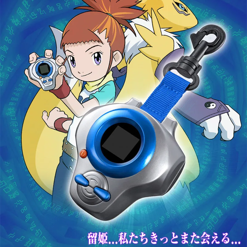 Bandai-máquina de juego Original Namco Digimon Tamers, juguete electrónico, selección súper completa, animación Guilmon Terriermon Tamagotchi