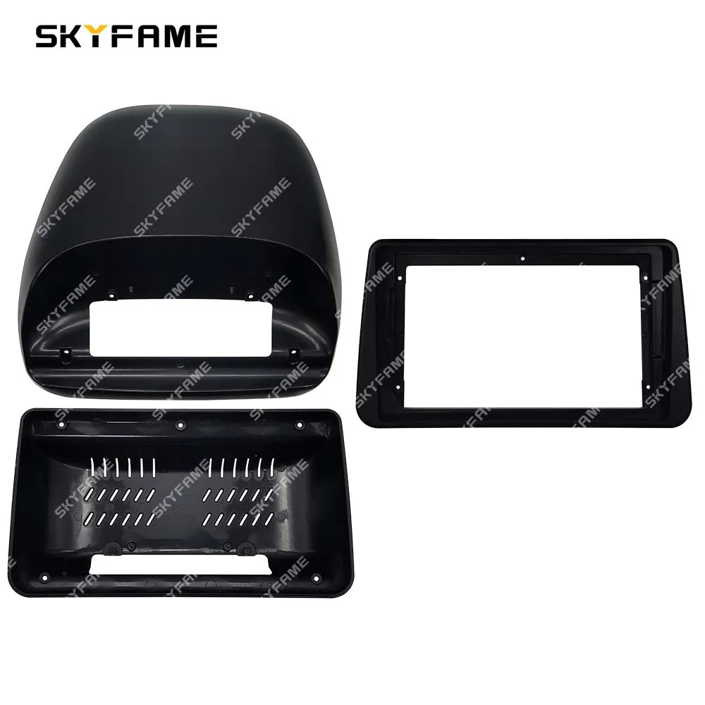 SKYFAME Car Fascia Frame Adapter Android Radio Dash Fitting Panel Kit For Toyota Corolla E110 VIII Hatchback