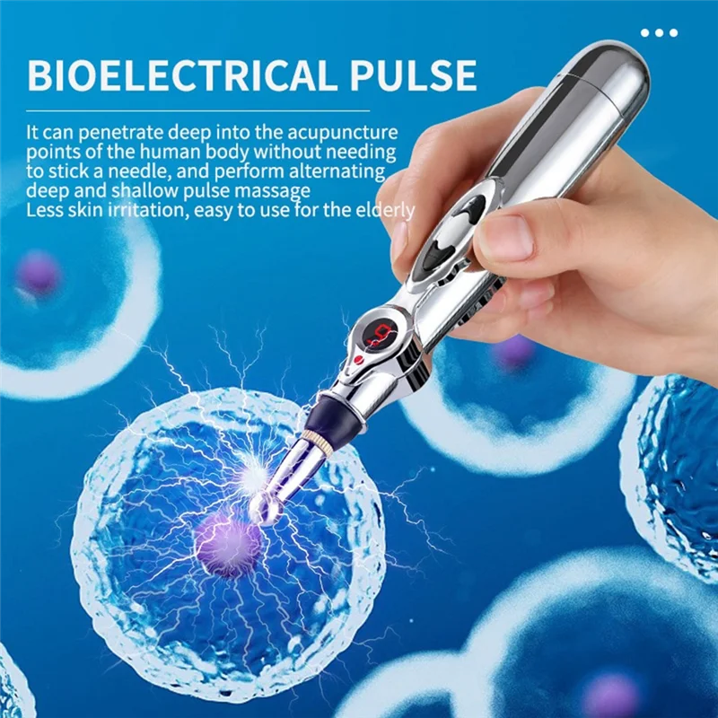 A47F-Elektronische acupunctuurpen Acupunctuurpuntpen Meridian Energy Meridian Pen Massagepen