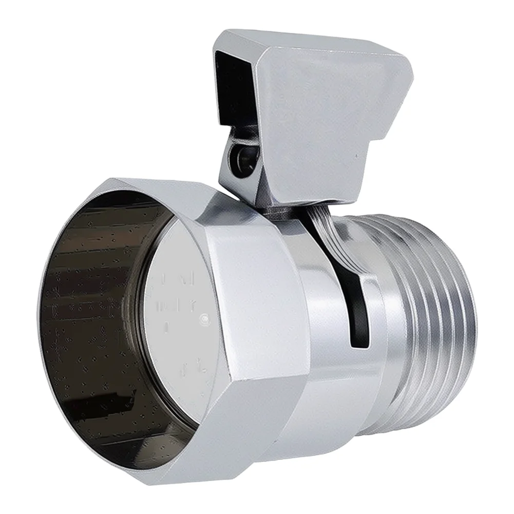 Water Stop Connector for For showerhead That Integrates Into Existing Setup Without Additional Adapters Needed