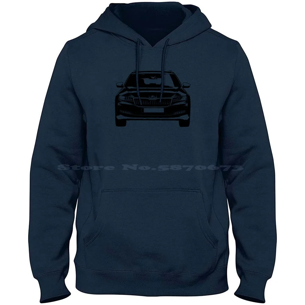 

 Толстовка из 100% хлопка для скетчей Koda Superb Scout Art Koda Lover Skoda Superb Scout Car Koda, превосходное эскизное искусство разведчика