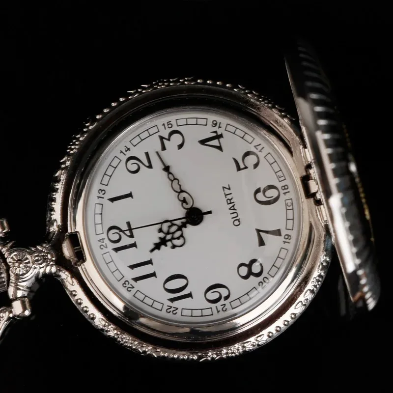 خمر الفضة الماسونية رمز كوارتز ساعة الجيب رائعة خمر قلادة قلادة سلسلة ساعة مجوهرات هدية للرجال النساء