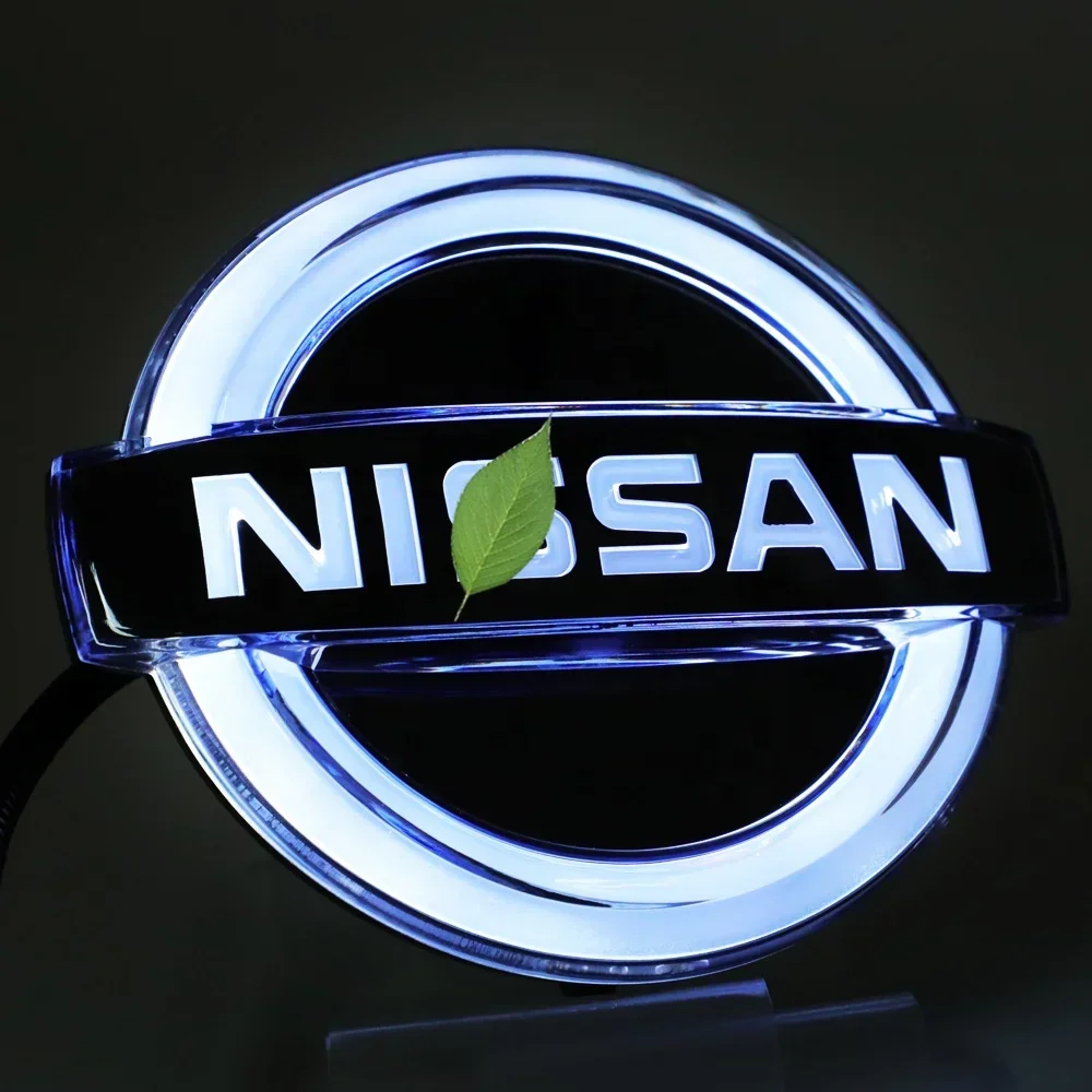 Perfect Fit Car logo led light Car front grille emblem badge for Nissan Patrol