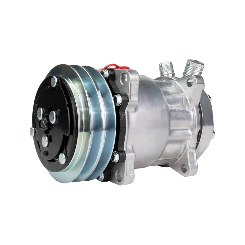 A/C compressor new Sanden 709 SD7H15 12V 24V COMPRESSOR 2groove V-blet pulley Universal