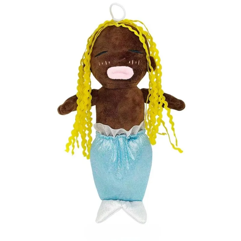 

2026 New Natasha Plush Toy Doll Cute Dress Up Black Doll Soft Stuffed Companion Plushie Funny Stress Relief Gift Collectible
