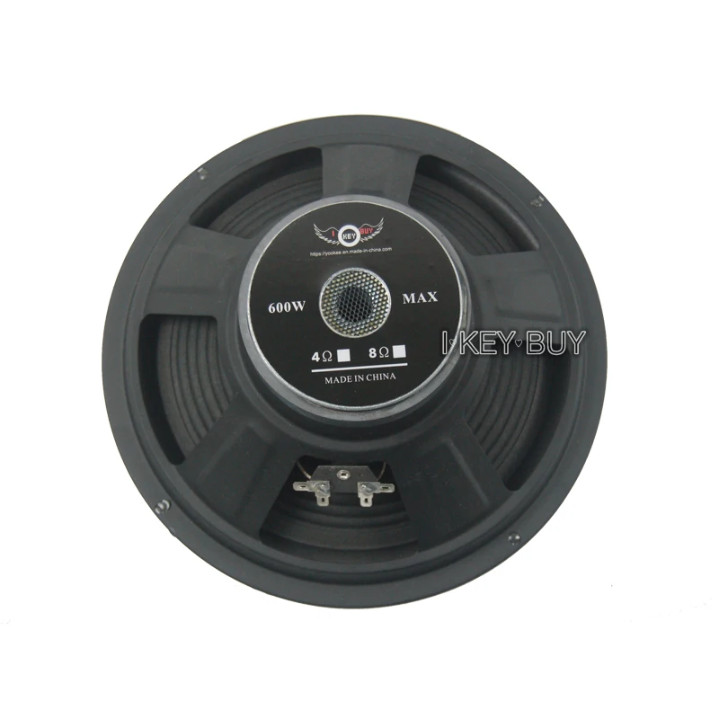 I KEY BUY 10 Inch Steel Custom Frame Paper Cone Foam Edge PA HiFi Music Player Speaker Hi End 600W 4 Ohm 8 Ohm Diameter 255mm