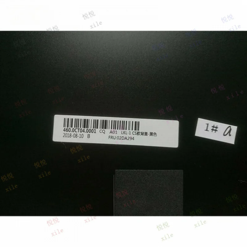 

L+ Top LCD Back Cover For Lenovo Thinkpad L380 L390 Black 02DA294 Silver 02DA293