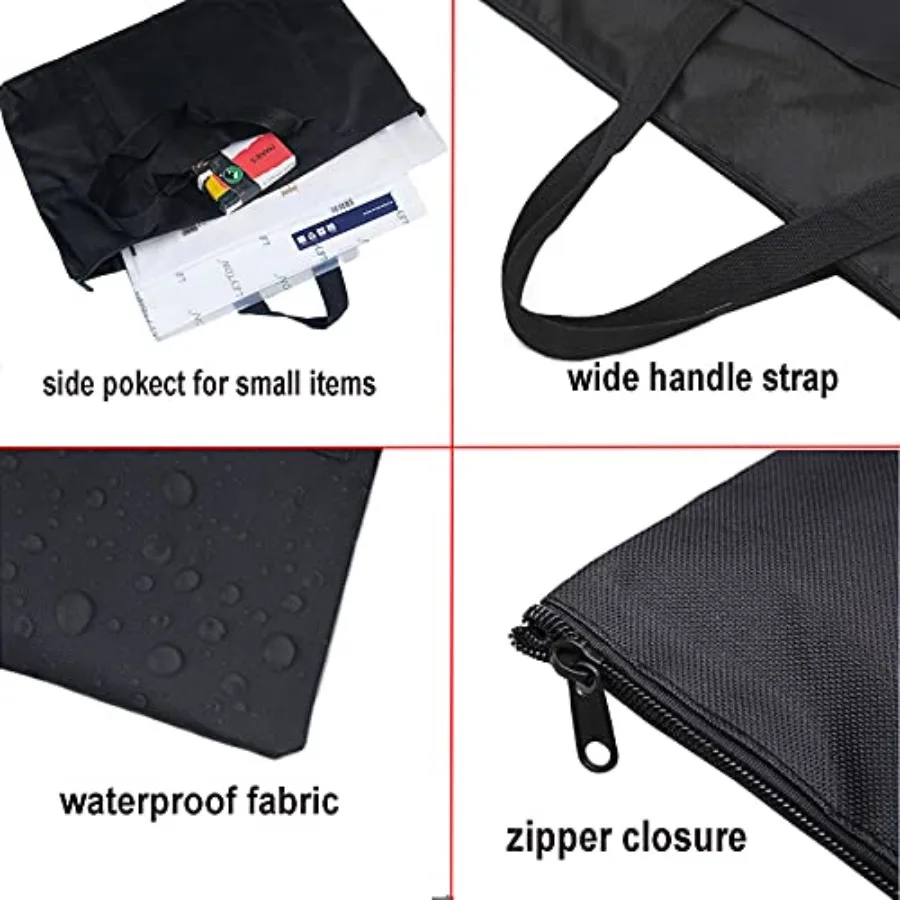 A2 اللوحة رسم مجلس حقيبة التخزين مقاوم للماء الفن حمل حقيبة قماش الفن محفظة حافظة ملفات كبيرة حقيبة يد للفن