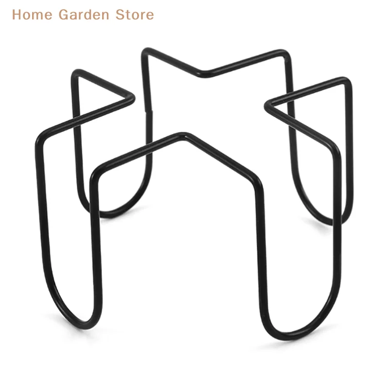 Wrought Iron Coaster Holder Storage Rack Kitchen Tabletop Organizer For Round and Square Coasters Holder Kitchen Accessories