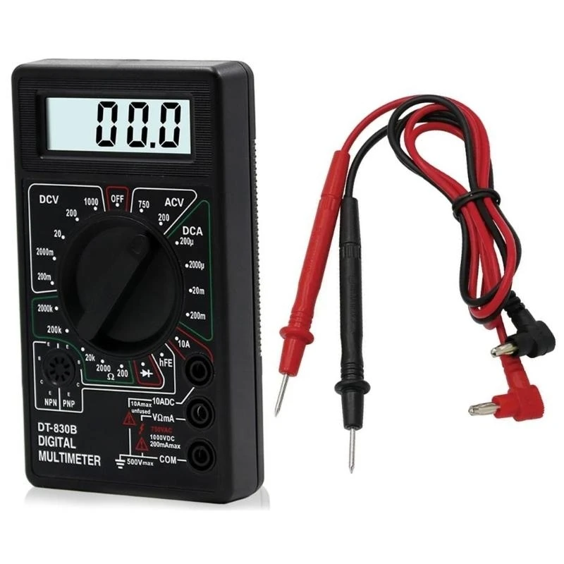 Portable Digital Multimeter Versatile Electricla Meter High Precisions Measurement for Accurate Electrical Parameter Test A2BB