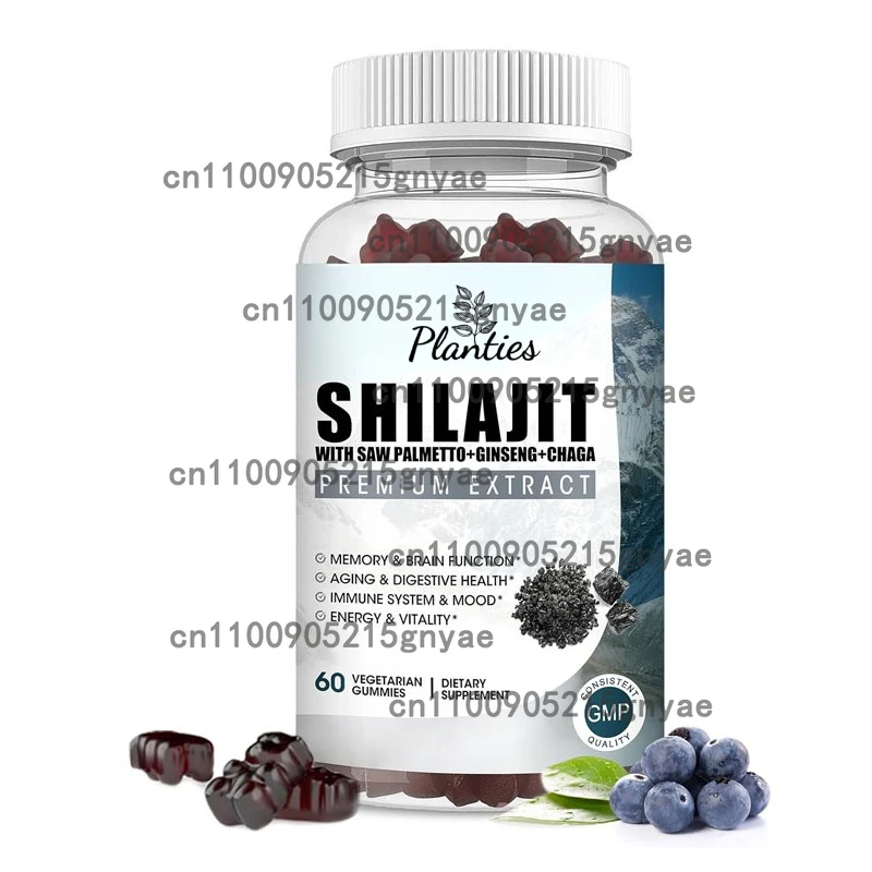 

Shilajit Gummies - with Fulvic Acid - Improve Energy Endurance, Increase Muscle Mass and Promote Muscle Recovery