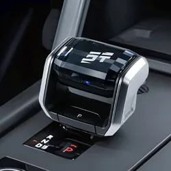 Synthetic Crystal Gear Holder For Chery Jetour Traveller T2 2023 2024 Car Crystal Handle Gear Shift Knob With Blue light