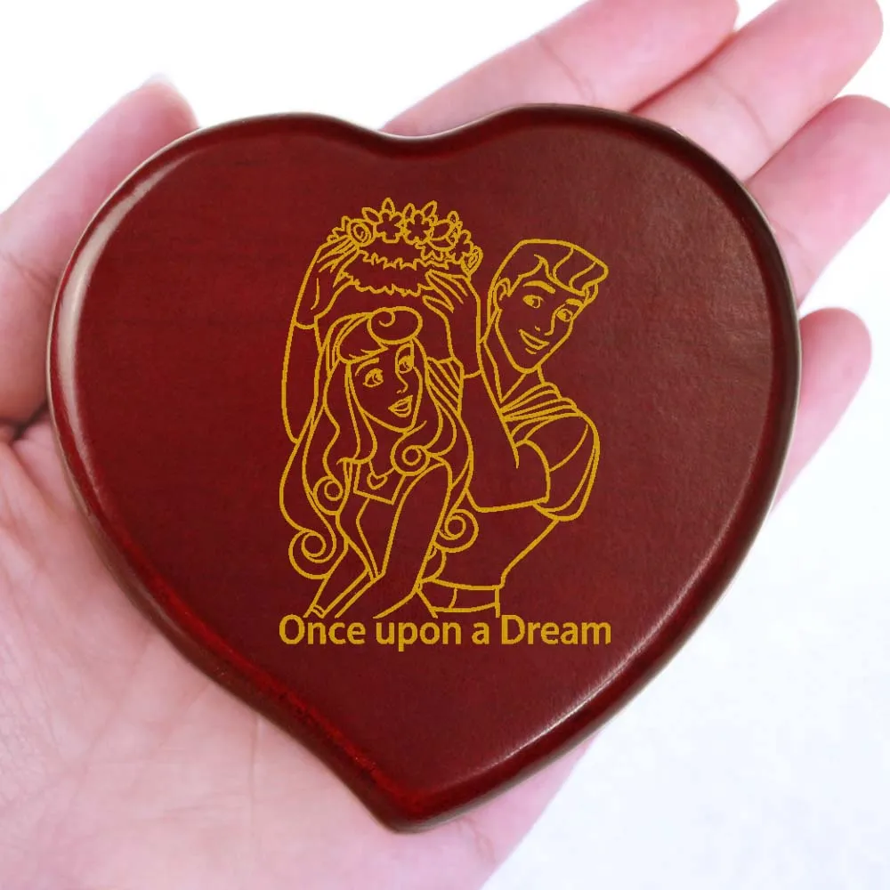 Rosiking Handmade Wooden Anastasia-Once upon a december Music Box Gifts for wife,mother, birthday, Christmas, New Year