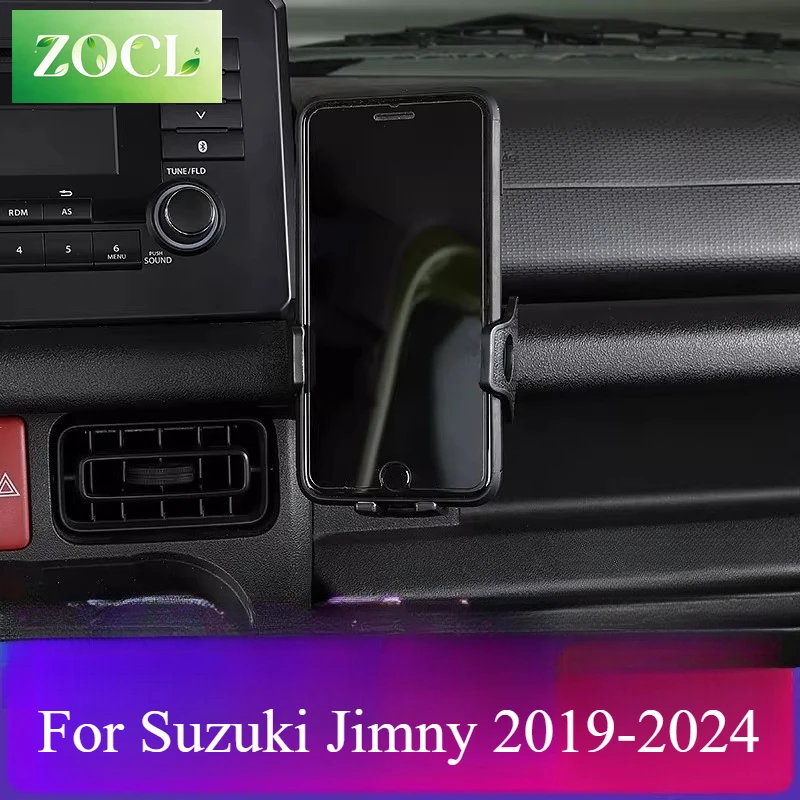NewFor Suzuki Jimny 2019-2024 Car Mobile Phone Holder Co-pilot Modified Interior Accessories Automobiles Body Kits Automobiles