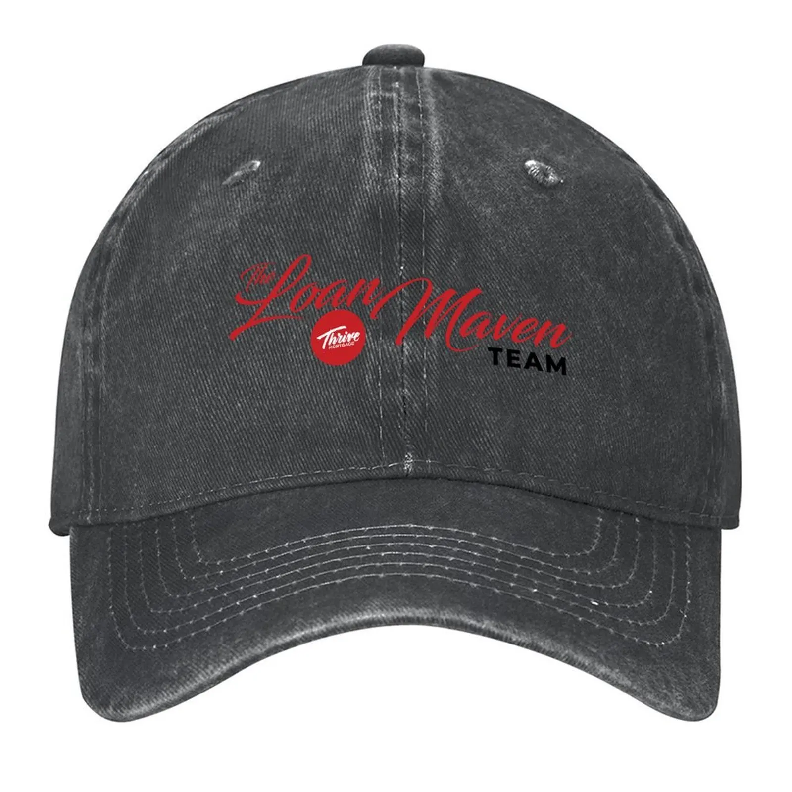 

The Loan Maven Team Baseball Cap Big Size Hat New In The Hat Gentleman Hat western Mens Caps Women's