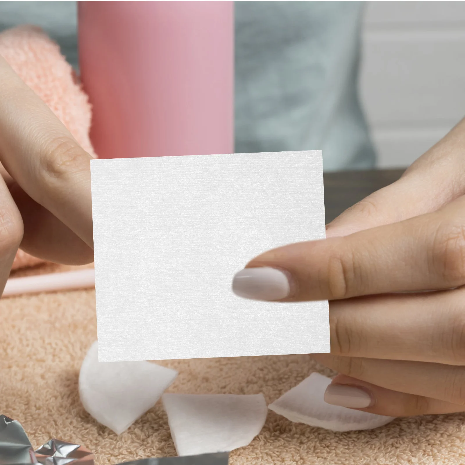 1200 stuks make-up remover pads dubbelzijdig waterbesparende reinigingspads zachte pluisvrije katoenen gezichtsdoekjes voor gezicht oog nagelverzorging