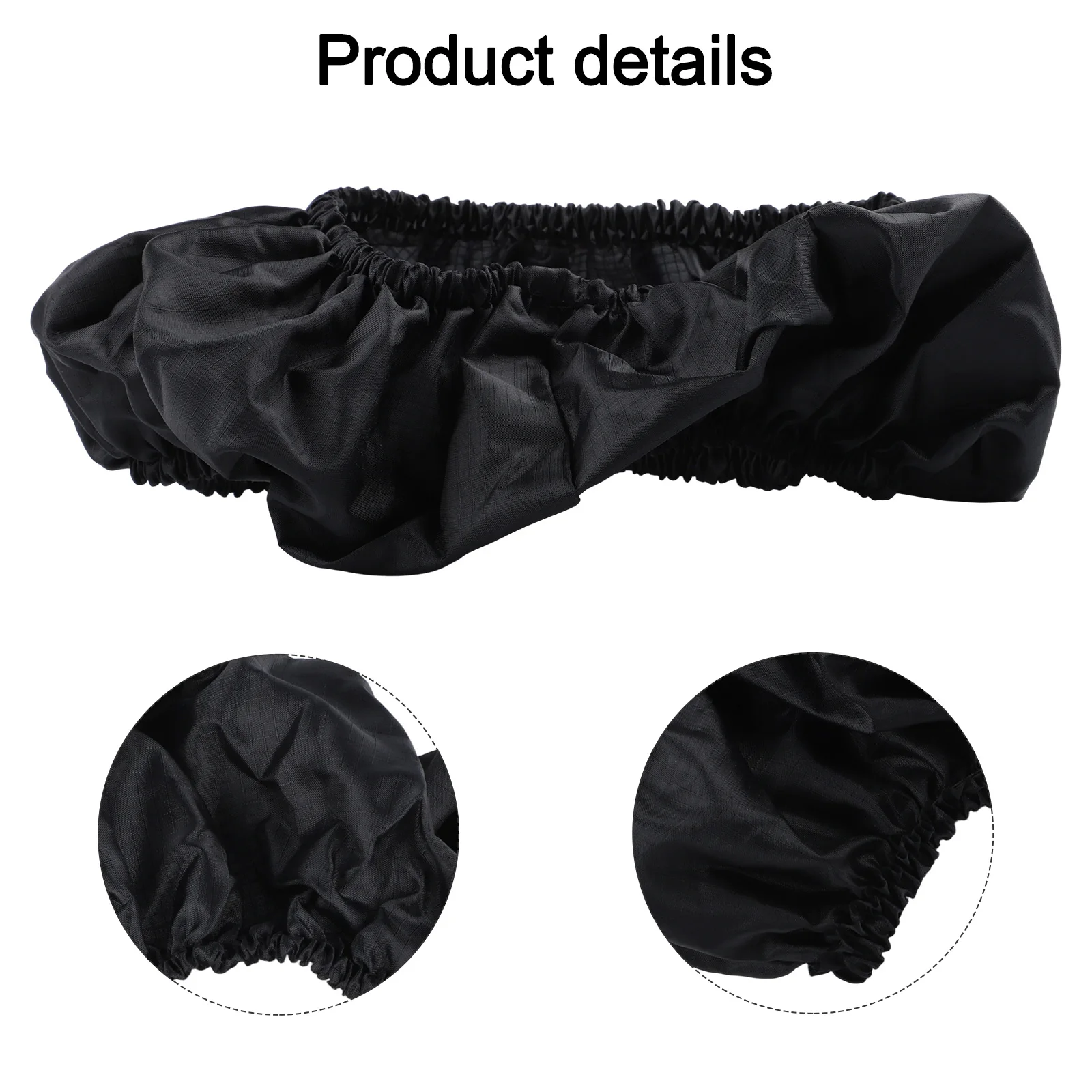 Oxford Cloth Based Steering Wheel Cover for Automotive Use on Steering Wheels Up to 40cm Diameter for Dirt and Oil Resistance
