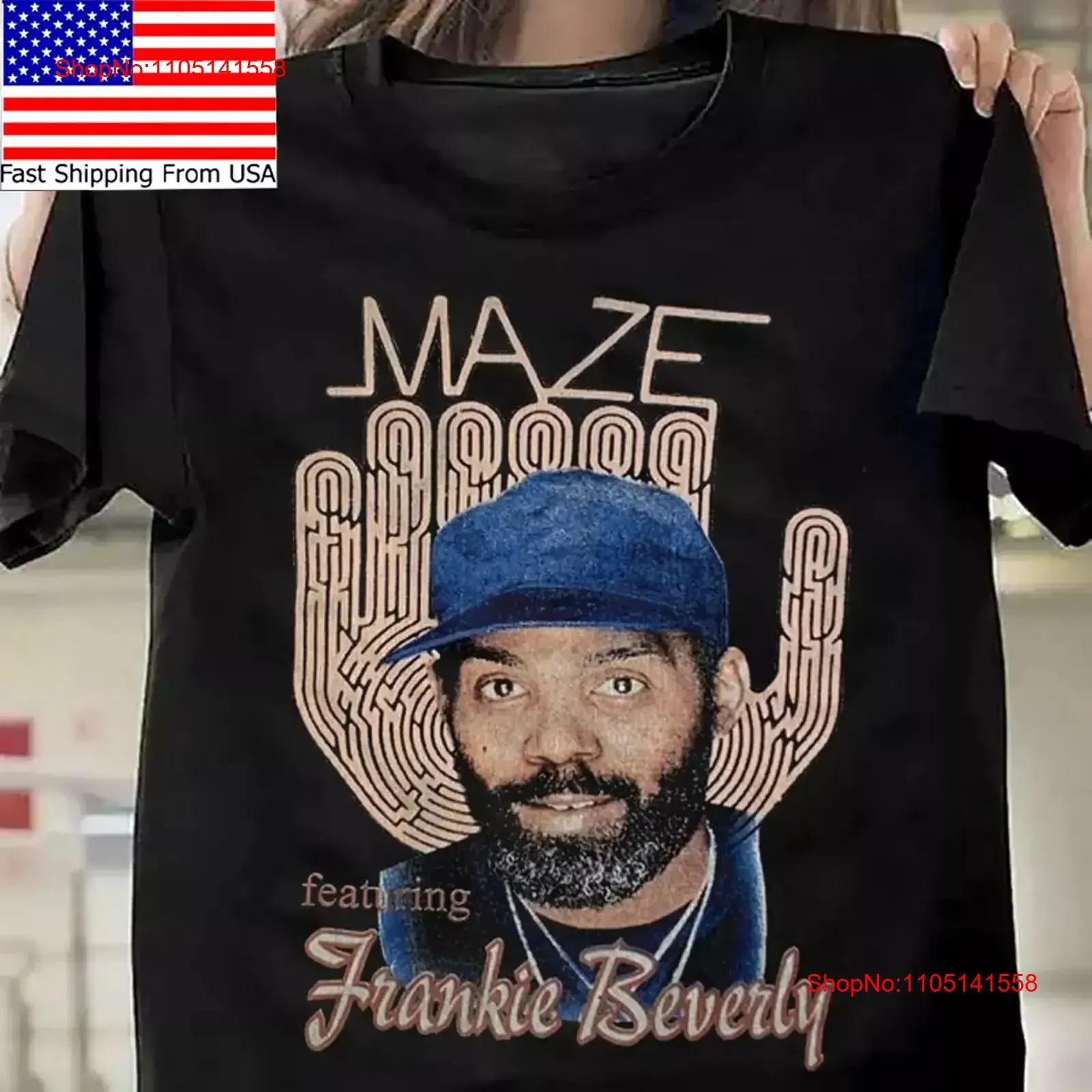 VTG 2001 Chopped Maze ft Frankie Beverly Black All Size GifT T Shirt vintage Washed Comfortable Soft Stretched designer clothes
