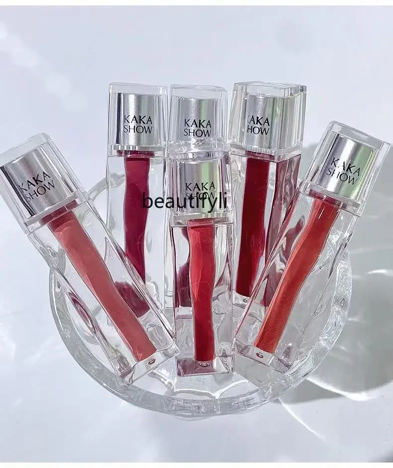 

Lipstick lip glaze mirror surface is not easy to stick to the cup lip gloss whitening moisturizing moisturizing glass lip