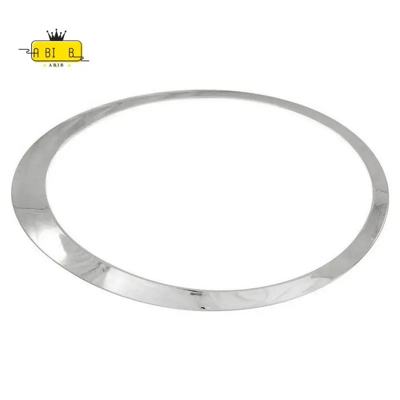 

ABIB -Front Chrome Headlight Trim Ring For BMW Mini Cooper R56 R55 R57 R58 R59 2007-2015 Chrome Eyebrow Ring Cover