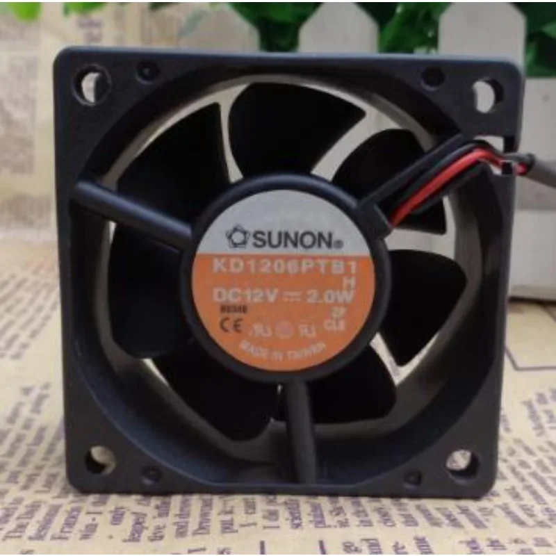 

Original New Cooler Fan for SUNON KD1206PTB1 DC12V 2.0W 6025 Ball Cooling Fan 60*60*25mm