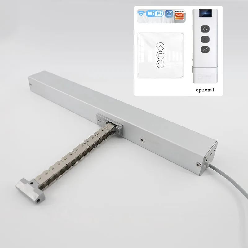AC Intelligent Window Opener Tuya Smart Life app Home Automation Wireless Remote Control Chain Motor For Hopper Awning Window