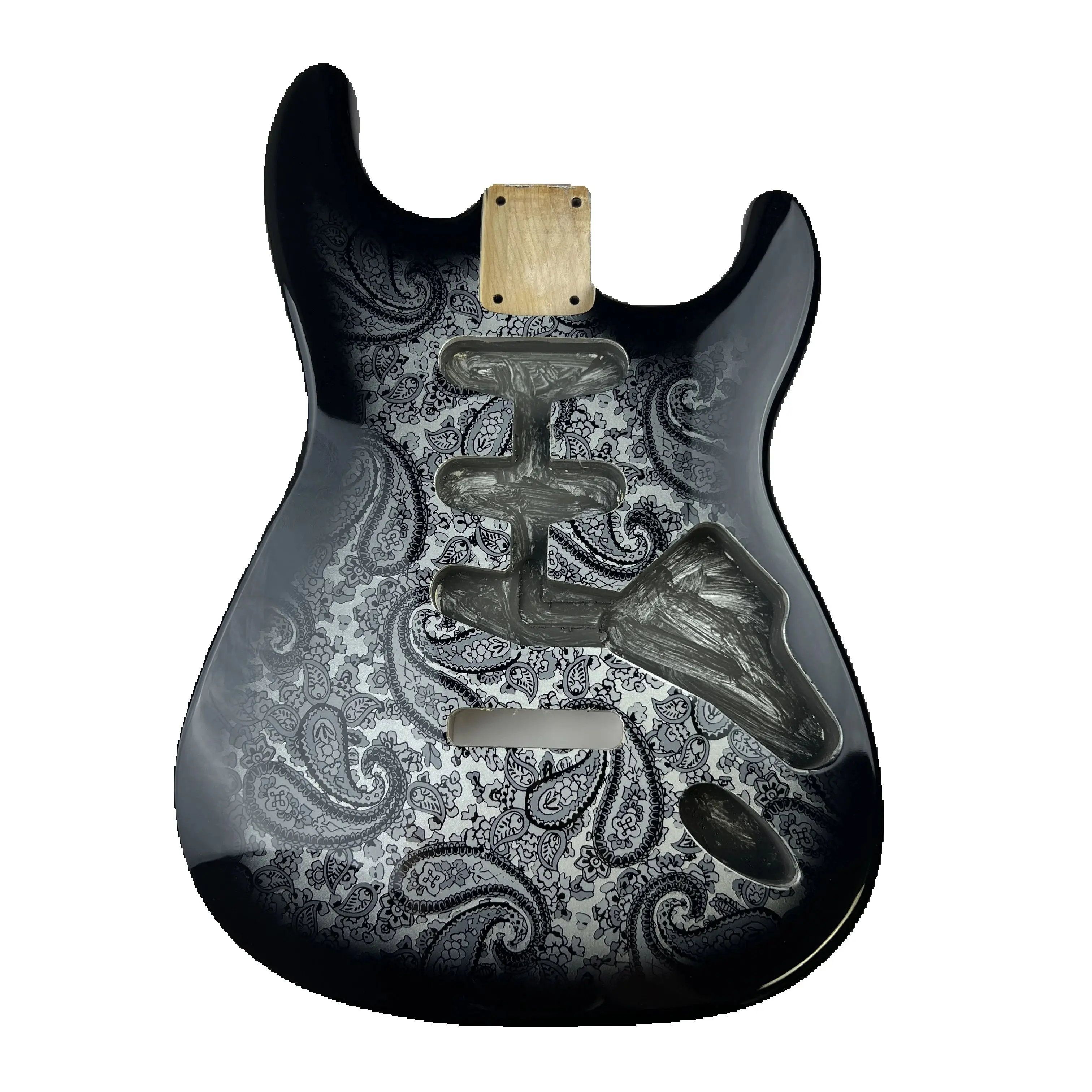 Nordamerikanischer Erlenholz-Massivkorpus für E-Gitarre, kompatibel mit ST TL Stil, DIY-Ersatzteil – Detail 2