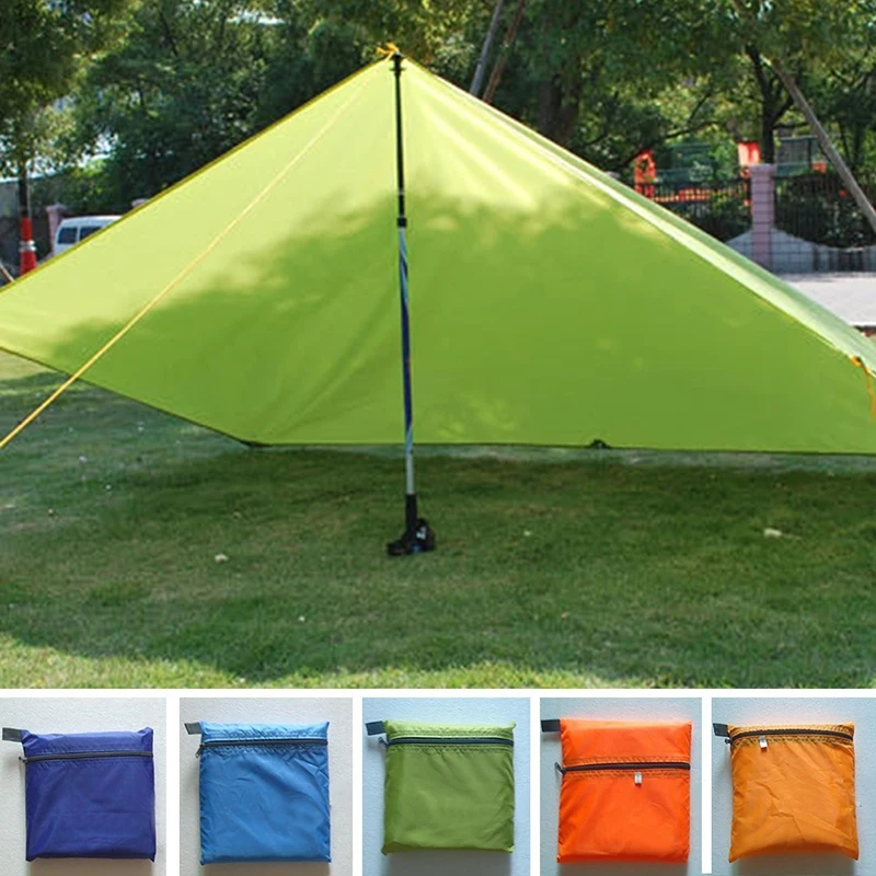 2.1 mx1. 5M tenda da sole tenda da sole impermeabile telo da giardino ultraleggero per amaca da campeggio all\'aperto tenda da sole da spiaggia