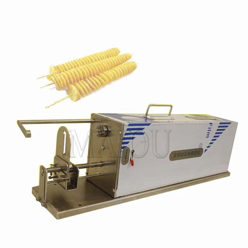 Potato Tower Machine Stretchable Tornado Potato Cutter 110V 220V