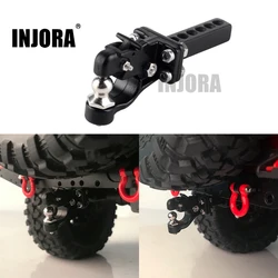 INJORA Metal römork çekme kancası 1/10 RC paletli TRX4 TRX-6 eksenel SCX10 90046 Redcat yükseltme parçaları