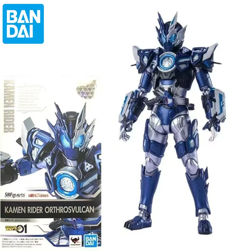 

Bandai Original Soul limit SHF Masked Rider 01 zero one Japanese Wolf Otos Balkan Anime Model Toys ornament gift