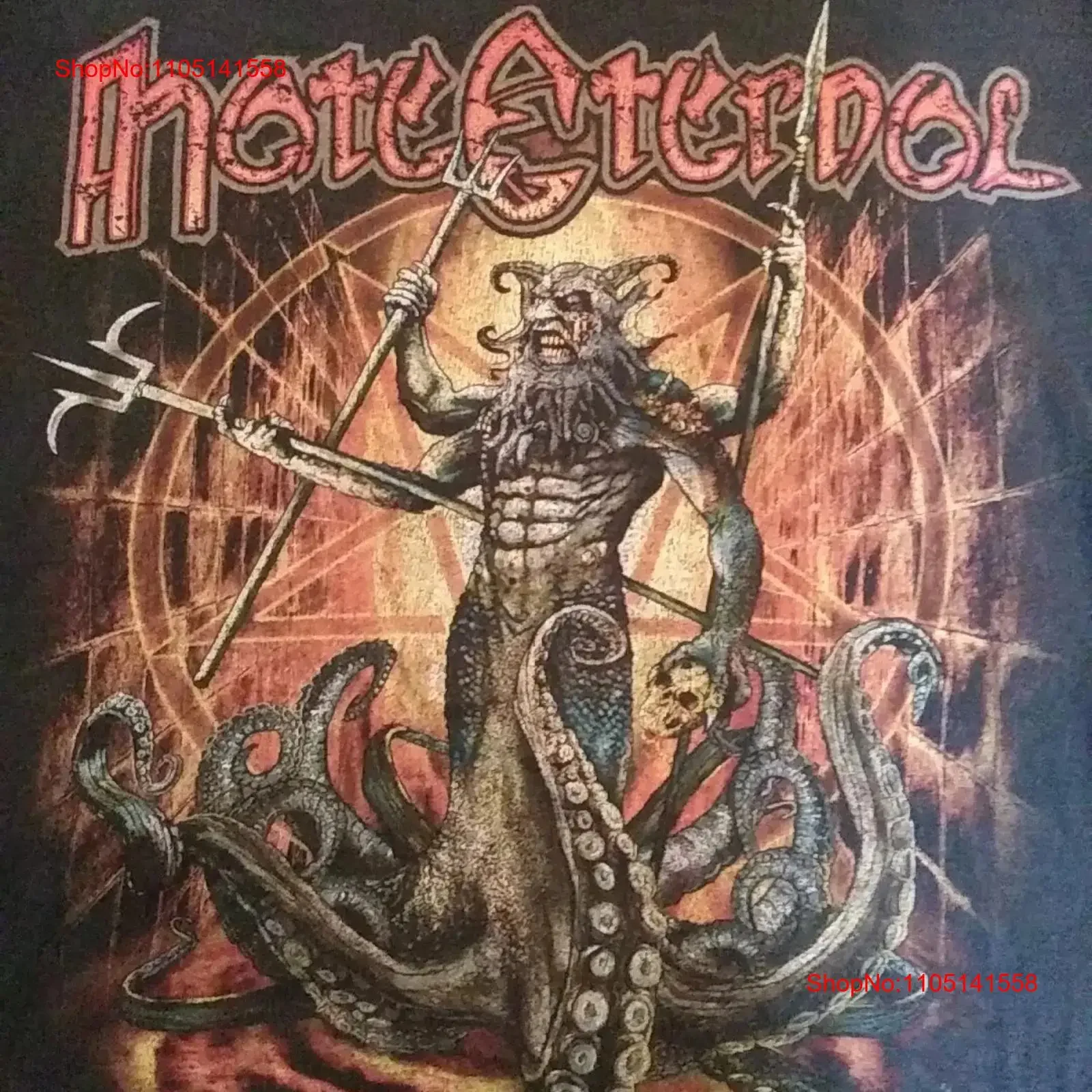 

РЕДКАЯ футболка Hate Eternal Band, черный хлопок, все размеры S 5XL, HRN254, винтажная, мягкая, удобная, дышащая, растянутая