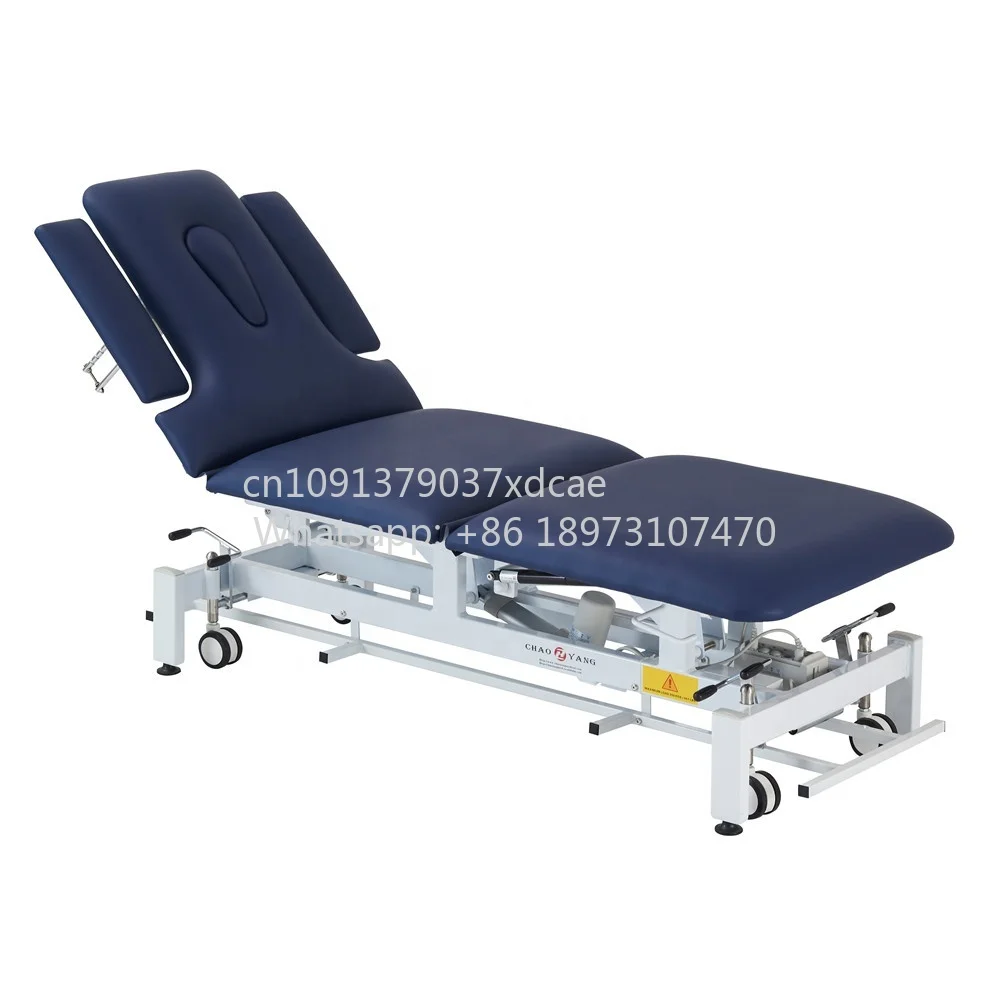 2026Professional Manufacture Hospital .Electric Examination Bed Step On All Sides 5 Section Electric Treatment Table