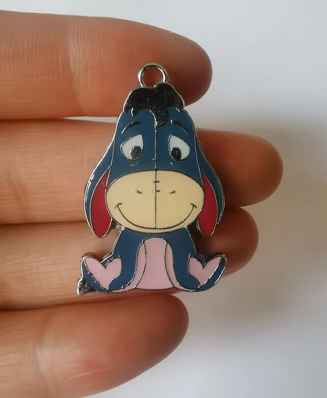 10 Pcs Disney eeyore  Pendants Charms  Jewelry Making  Earrings Pendants Necklaces Bracelets DIY Accessories