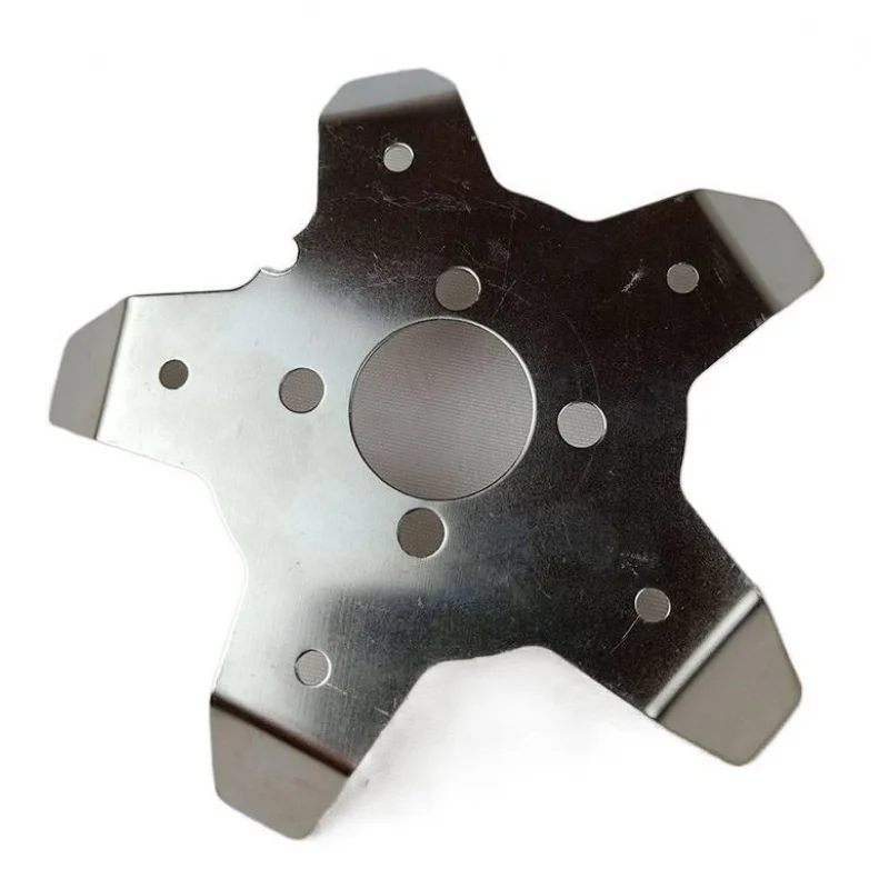 

New type of anti-entanglement auxiliary blade accessories for lawn mowers and brush cutters