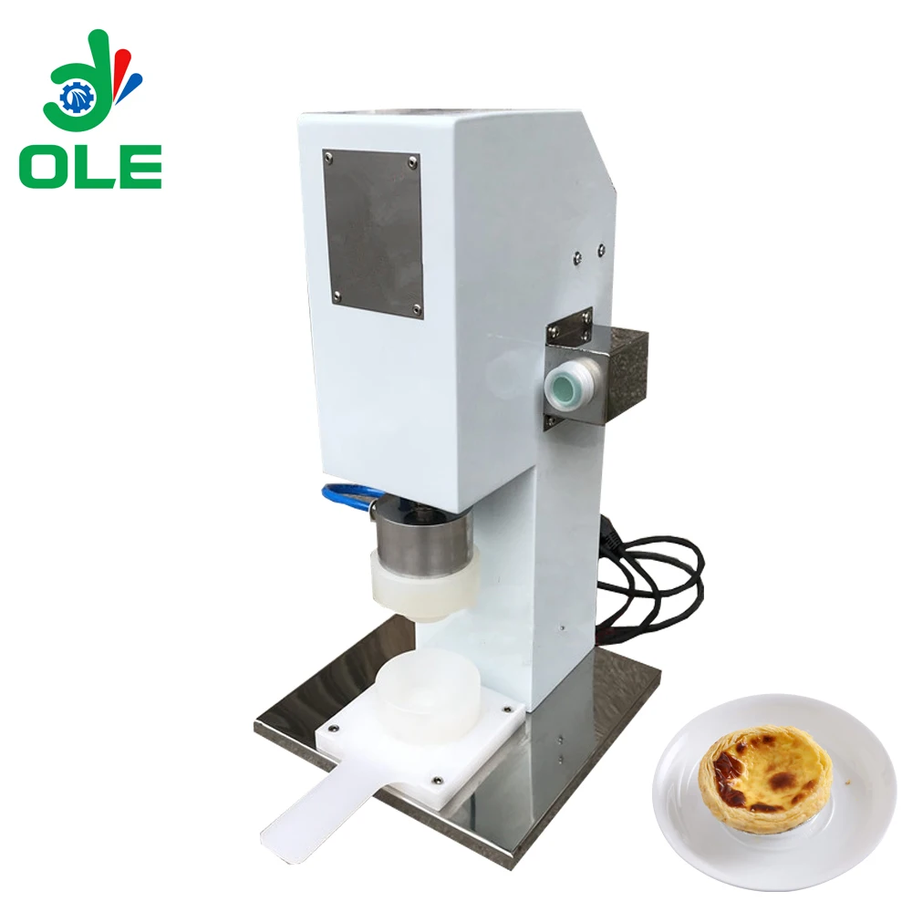 Table Model Egg Tart Making Machine Price Hot Sale Popular Egg Tart Skin Pressing Machine