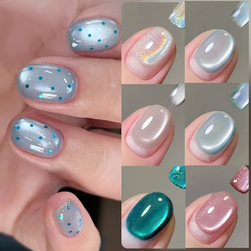 BORN PRETTY-esmalte de uñas de Gel magnético, 10ml, efecto brillante, semipermanente, barniz de Gel UV para remojar, manicura, salón de manicura