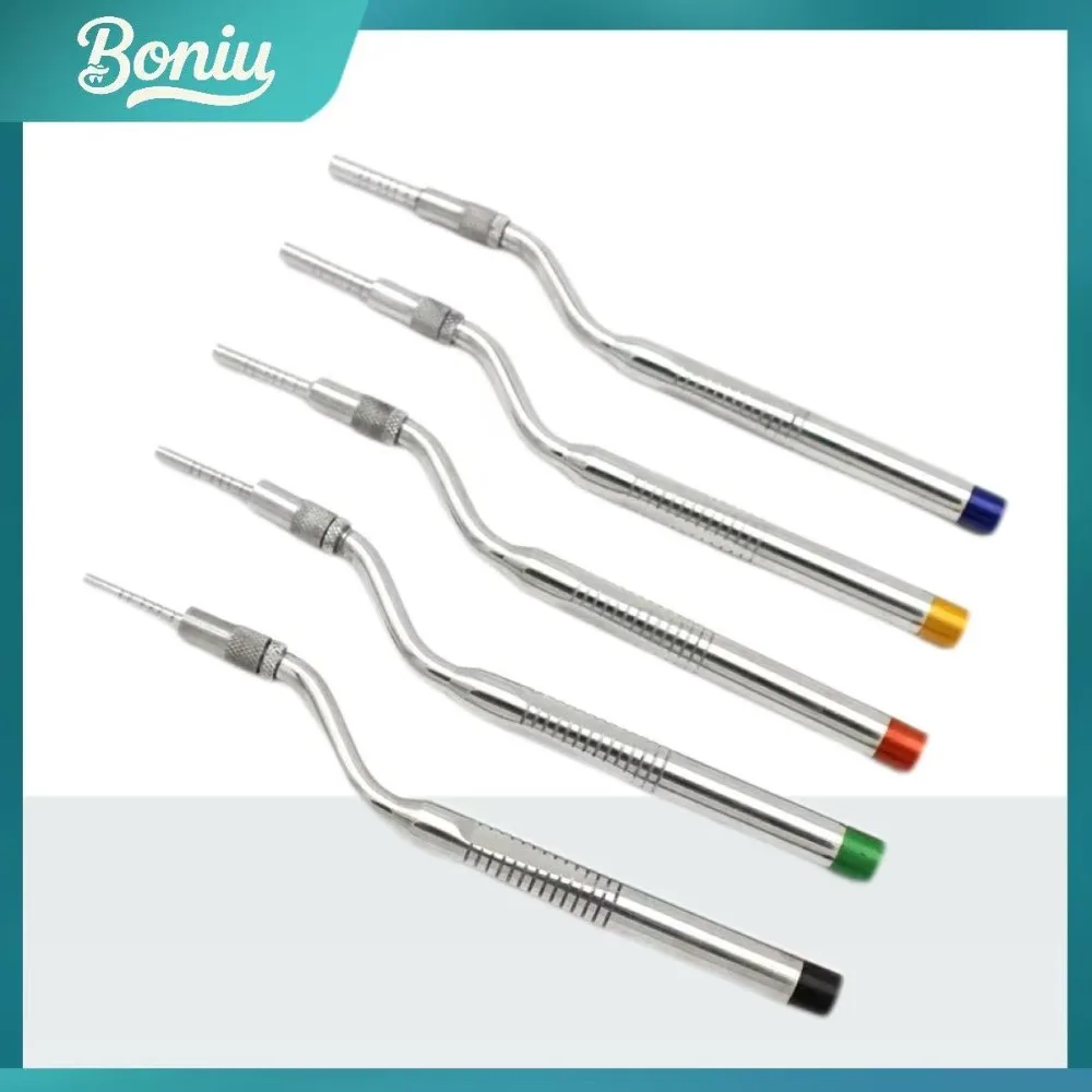 

5Pcs/set Dental Implant Osteotome Instruments Tooth Extraction Tool Maxillary Sinus Lift Bended Dentistry Products